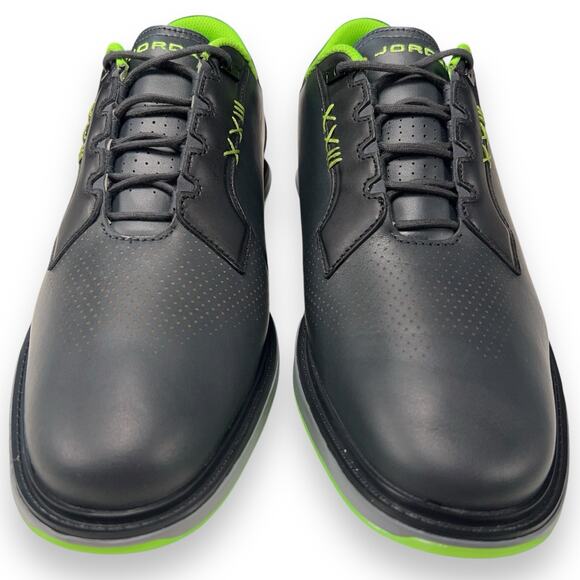 Jordan ADG 5 Mens Size 11 Golf Shoes Black Green Leather FQ7874-002 NEW! - Picture 2 of 11